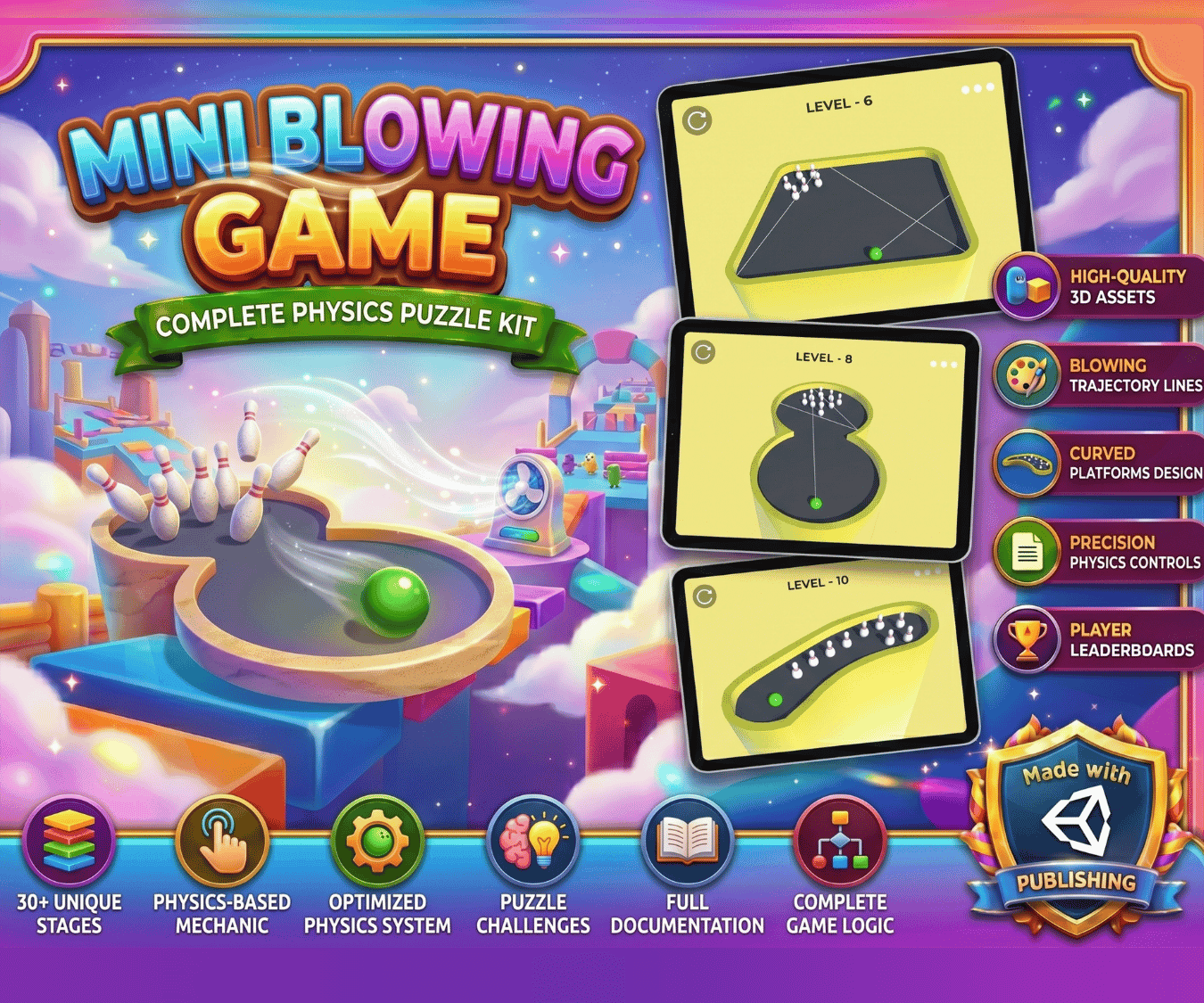 Mini Blowing Game Unity Project