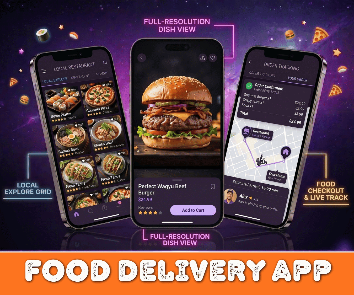 Food - Food Delivery App with Laravel Admin Panel + Delivery Man App