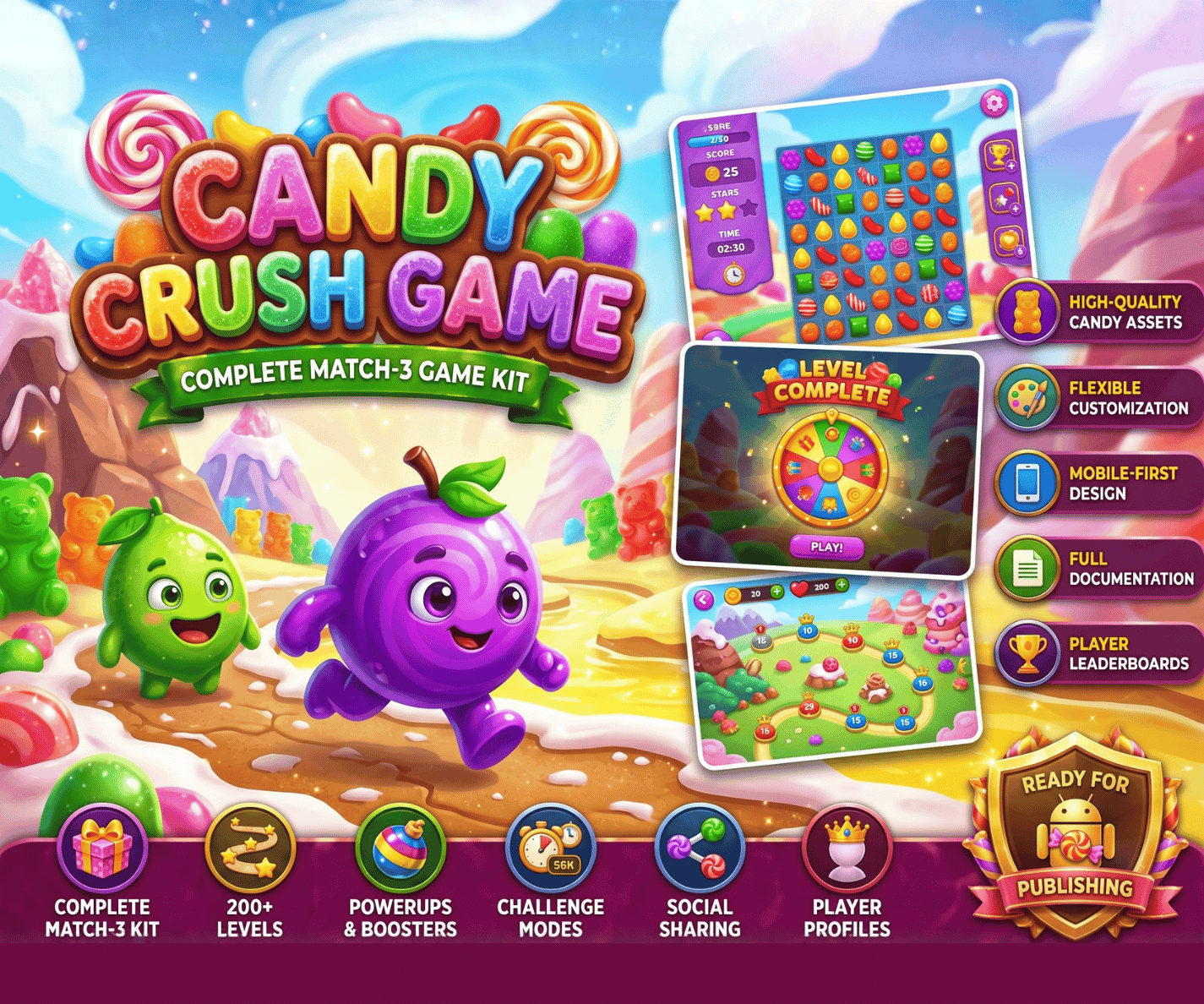 Candy Crush Game -Andriod Game
