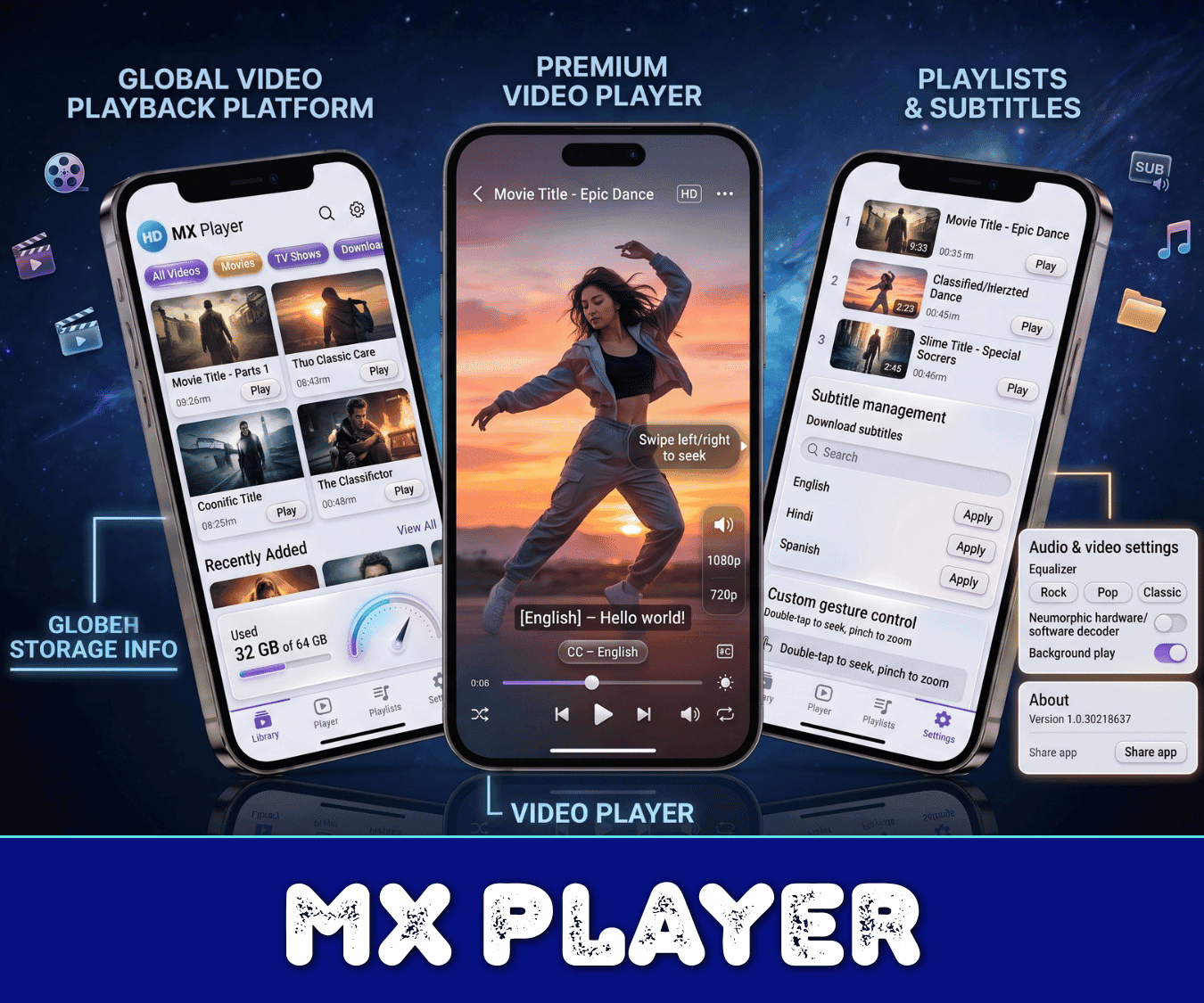 HD MX Player – 4K Video Player - Android App