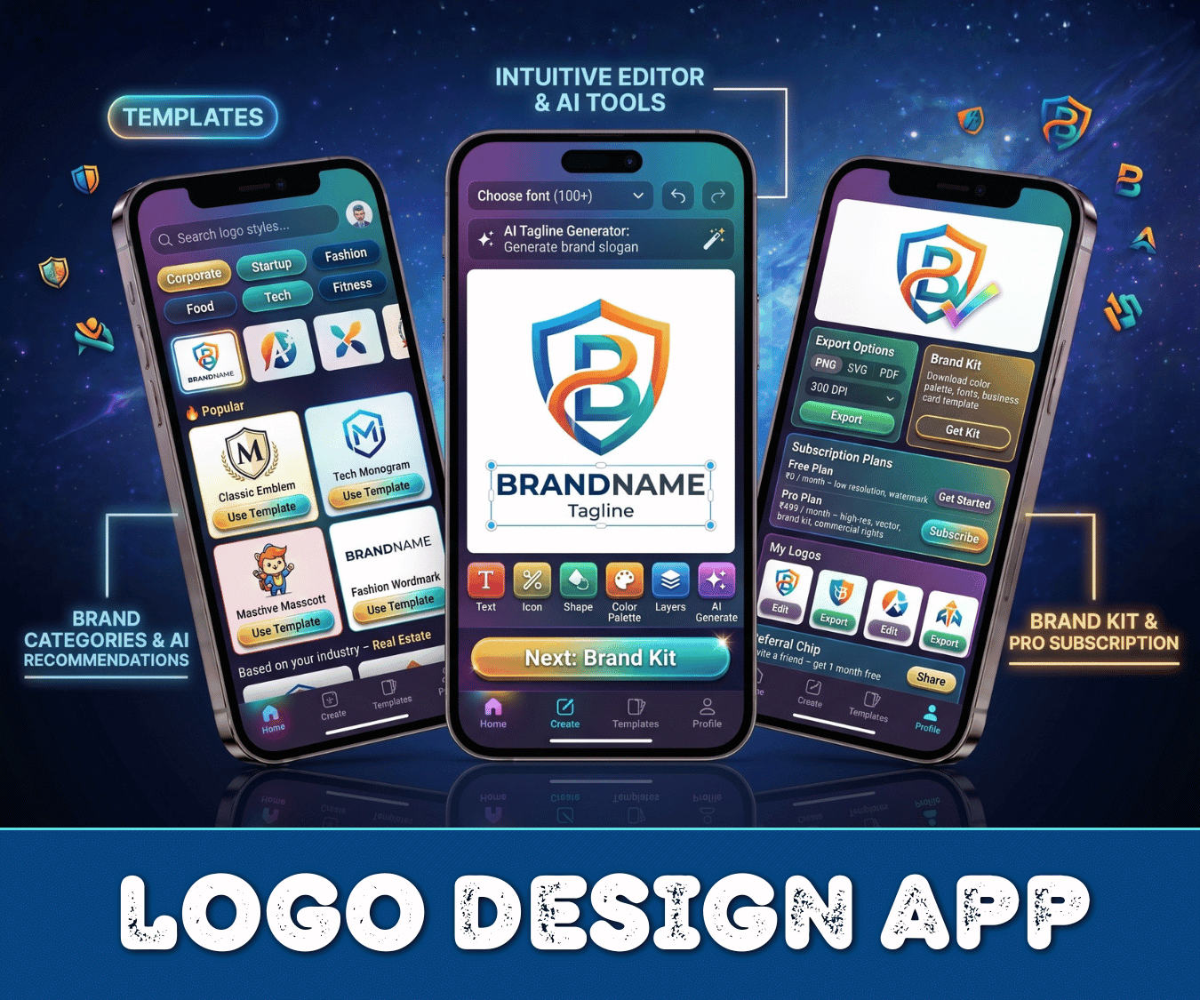 Buy Logo Maker App Logo Creator Icon maker Earn Money