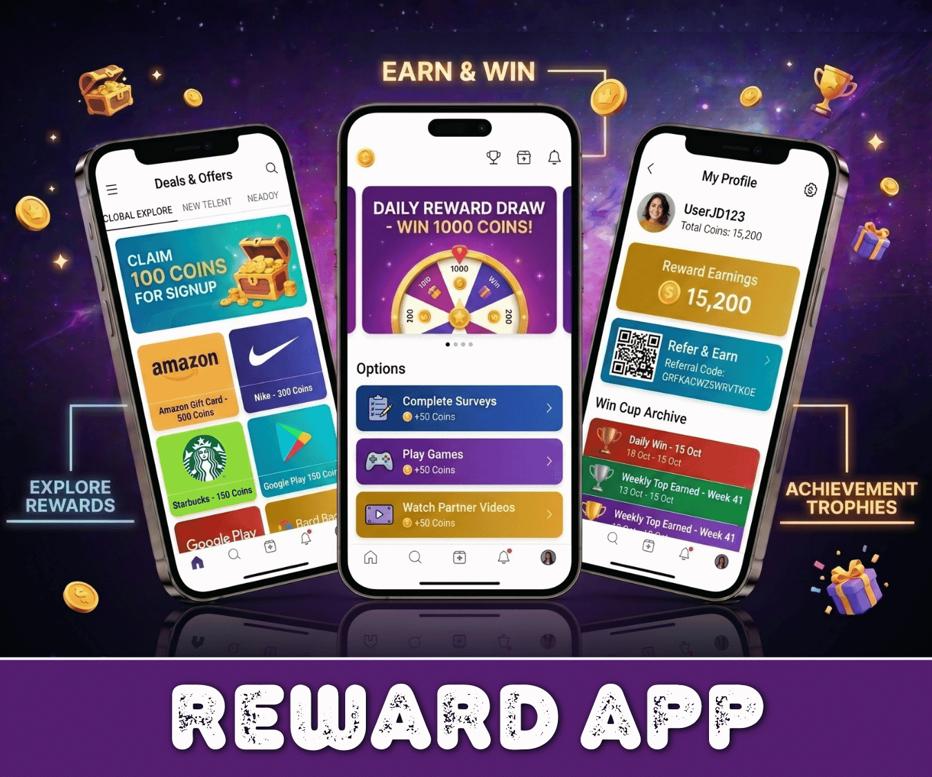 Reward App Development | Reward Based Mobile App Development