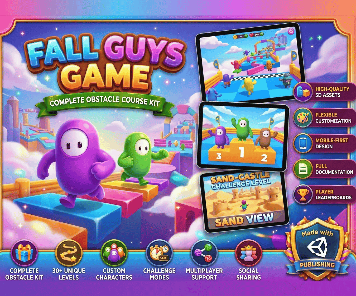 Fall Guys Game Unity Game Development
