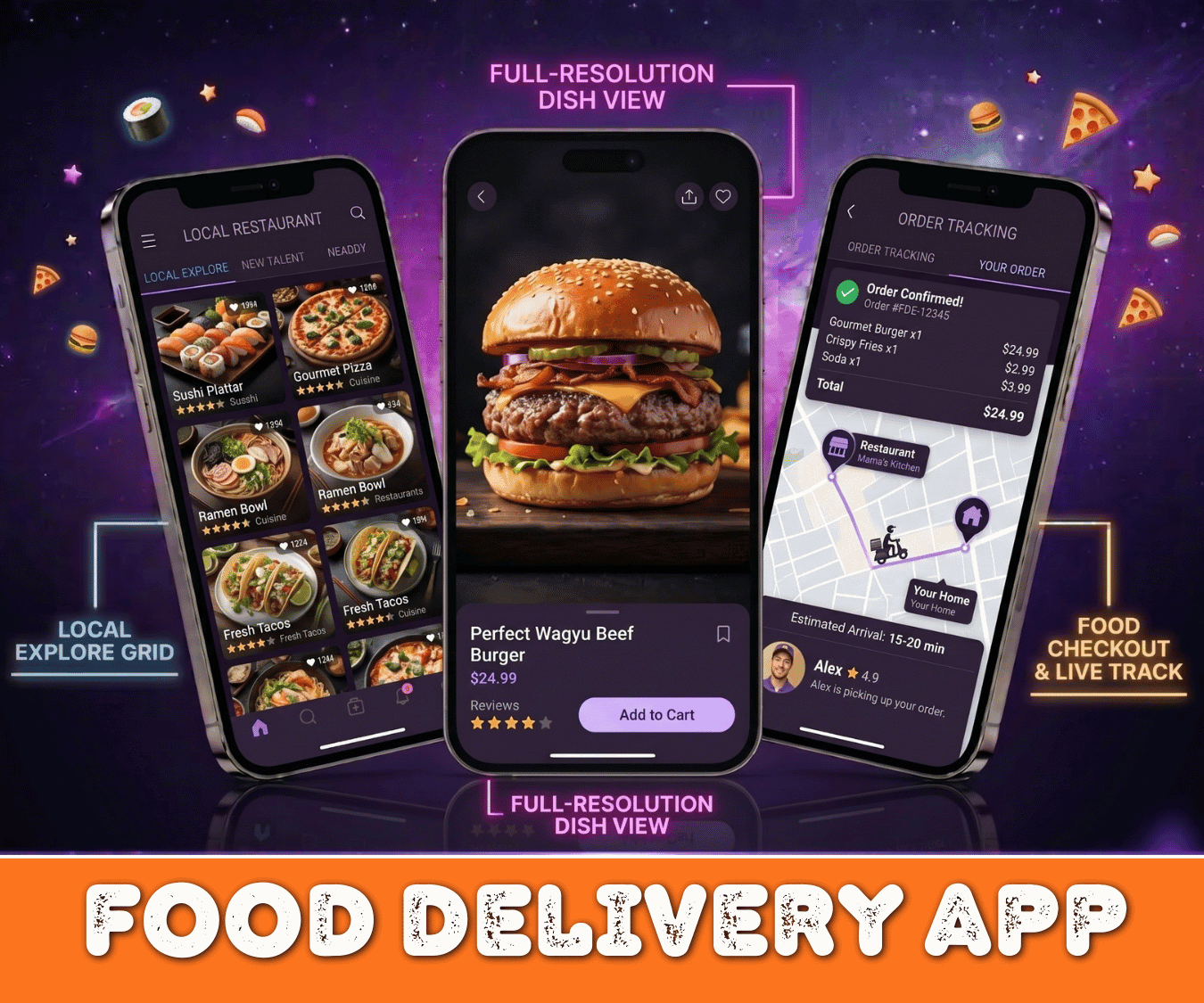 Food - Food Delivery App with Laravel Admin Panel + Delivery Man App