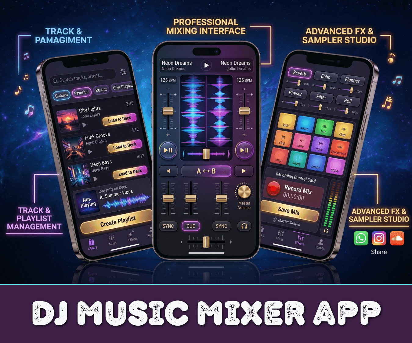 DJ Music Mixer & Beat Maker Android App Development