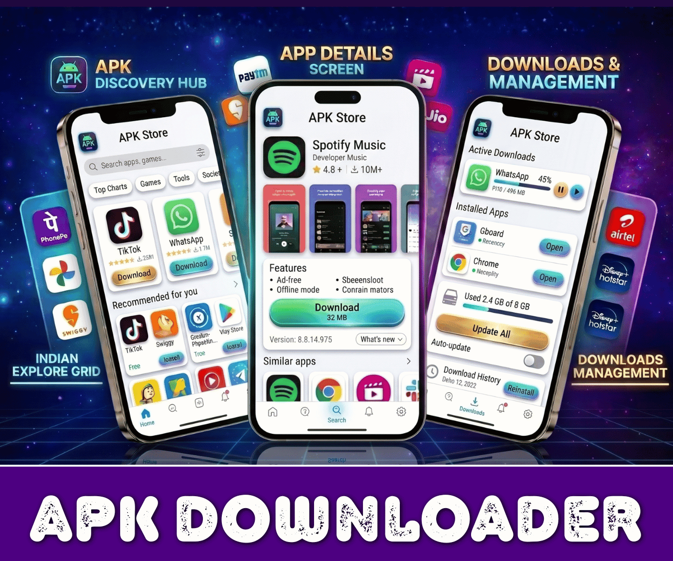 Apk Downloader Website Google Play Store - Admin Penal