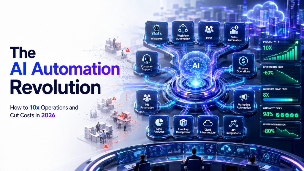 The AI Automation Revolution: How to 10x Operations and Cut Costs in 2026