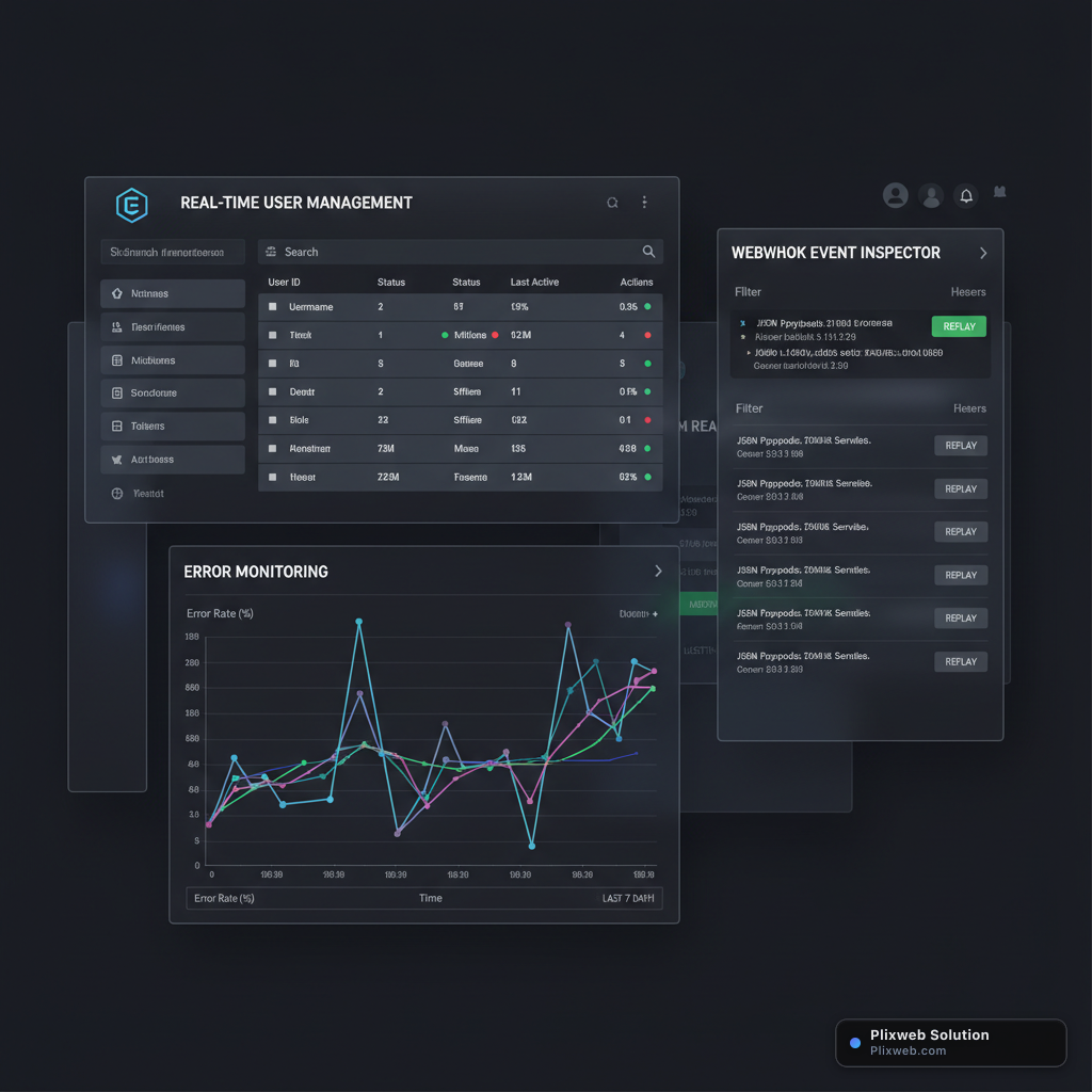 Admin Command Center & Real-Time Telemetry Monitor