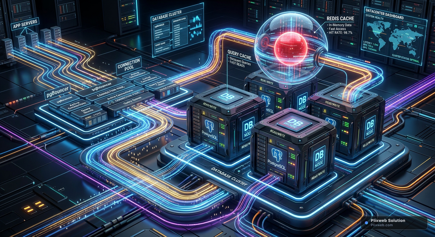 High-Throughput Database Clustering & Edge Caching