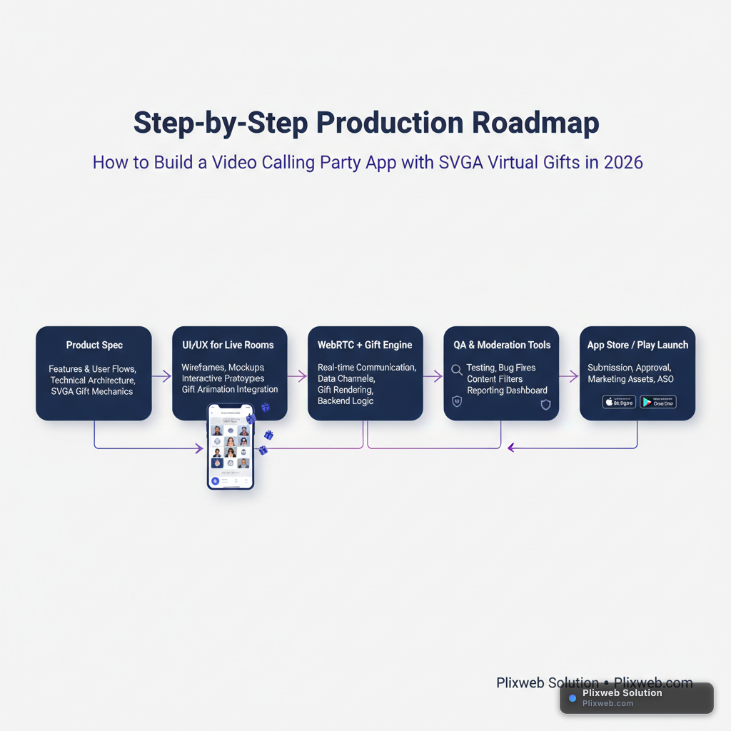 Launch workflow stages
