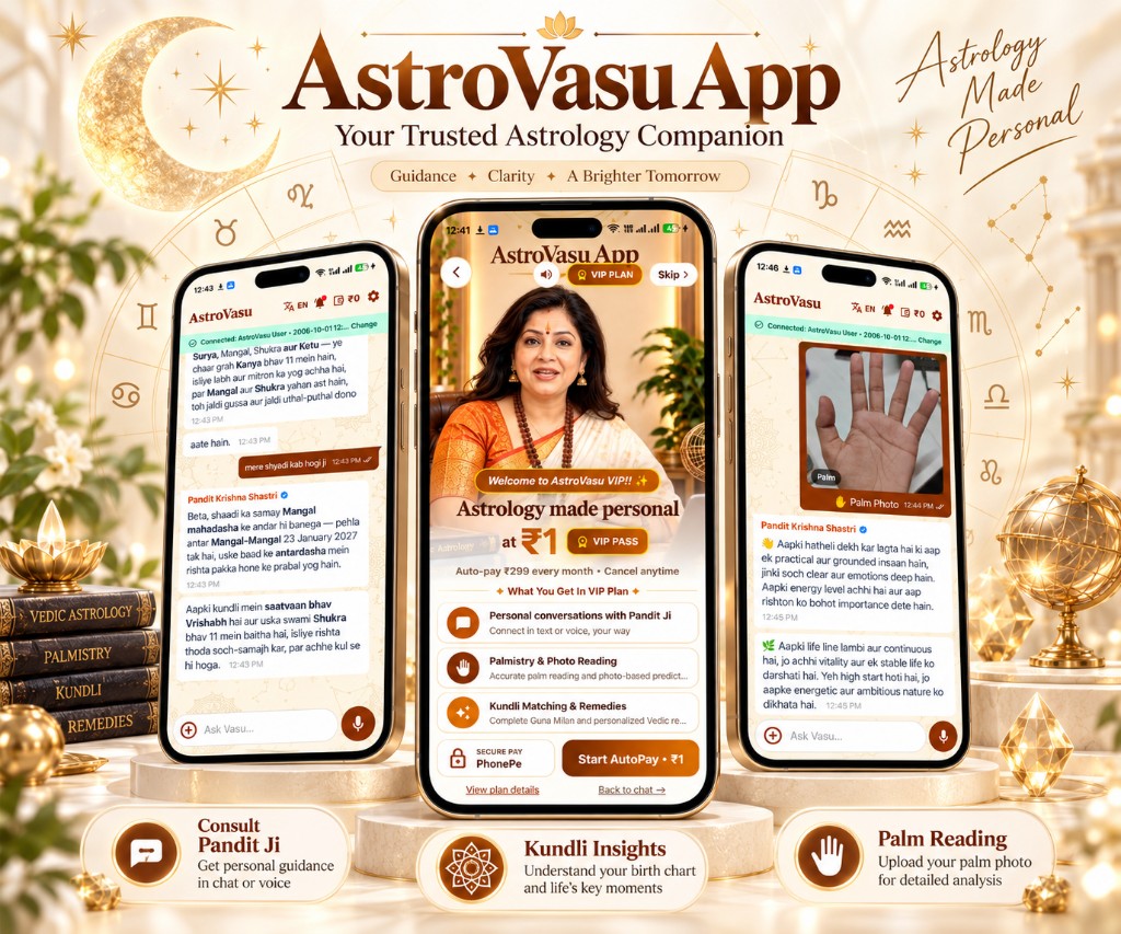 AstroVasu App — AI Astrology Chat