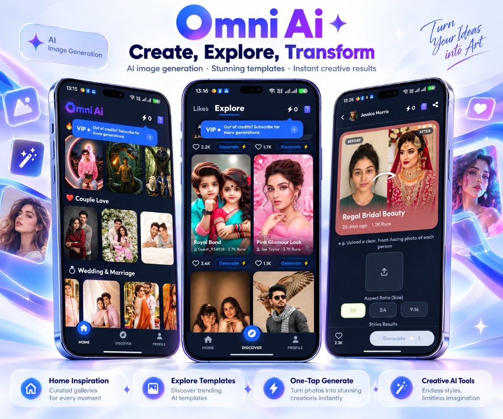 Omni Ai — AI Photo & Video Maker
