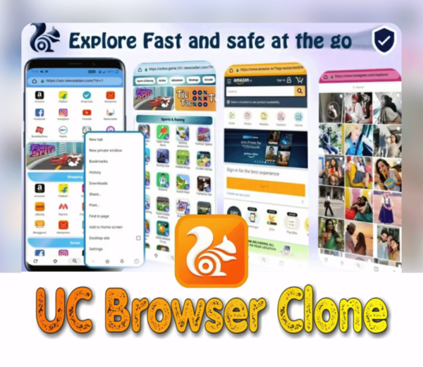 Uc Browser clone app