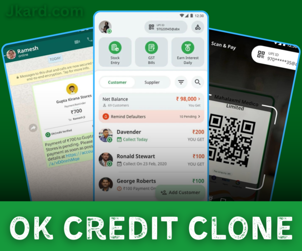 Okcredit Clone app
