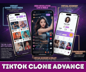 Tiktok Clone Advance App Development