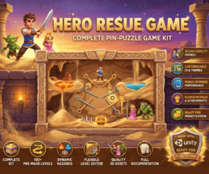 Hero Resue Game Unity Development