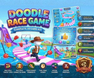 Doodle Race 3D Unity Game Development