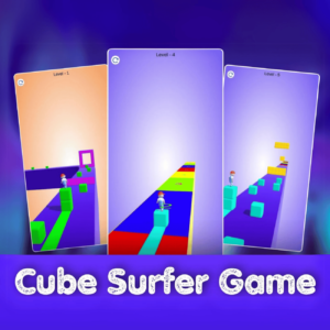 Cube surfer Game