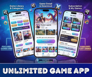 Unlimited Game app Development