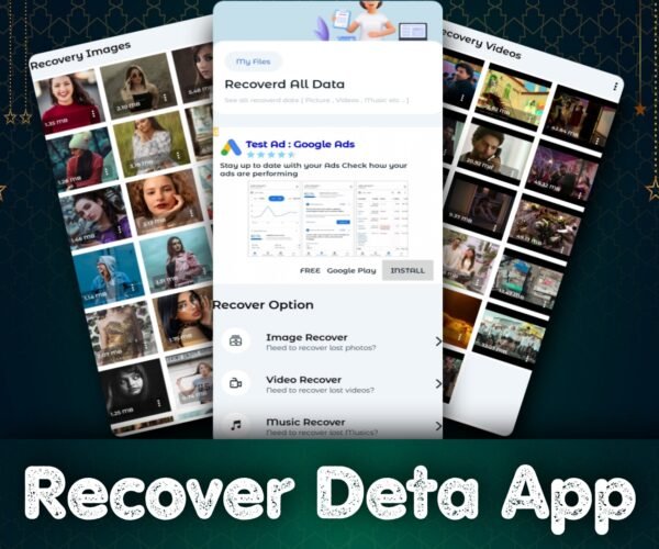 Data Recovery - Deleted Photos, Videos & Audios Recovery