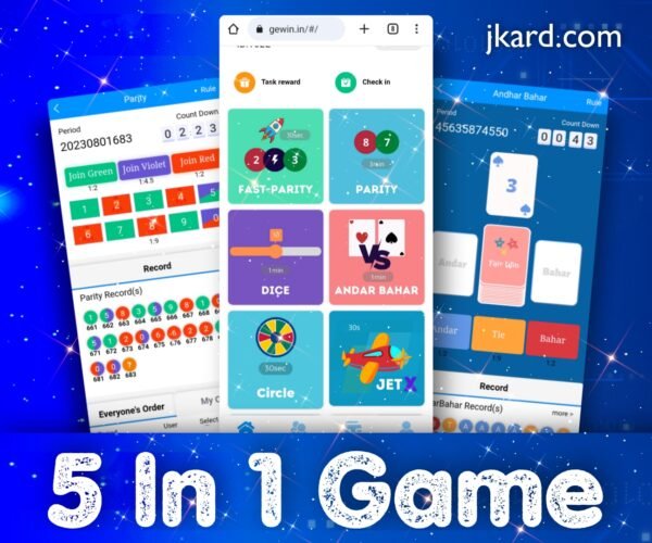 Five In One Game Development With Earn Money