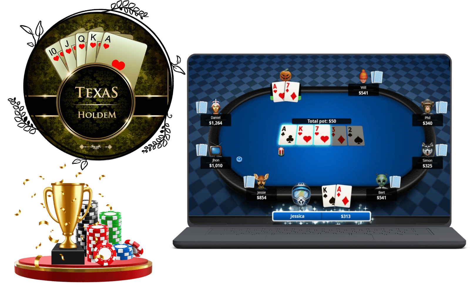 Texas Holdem Game Development