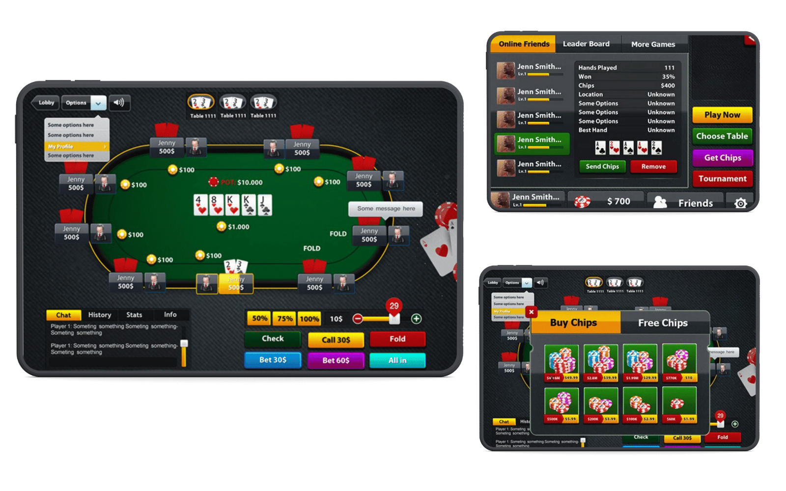 Texas Holdem Game Development