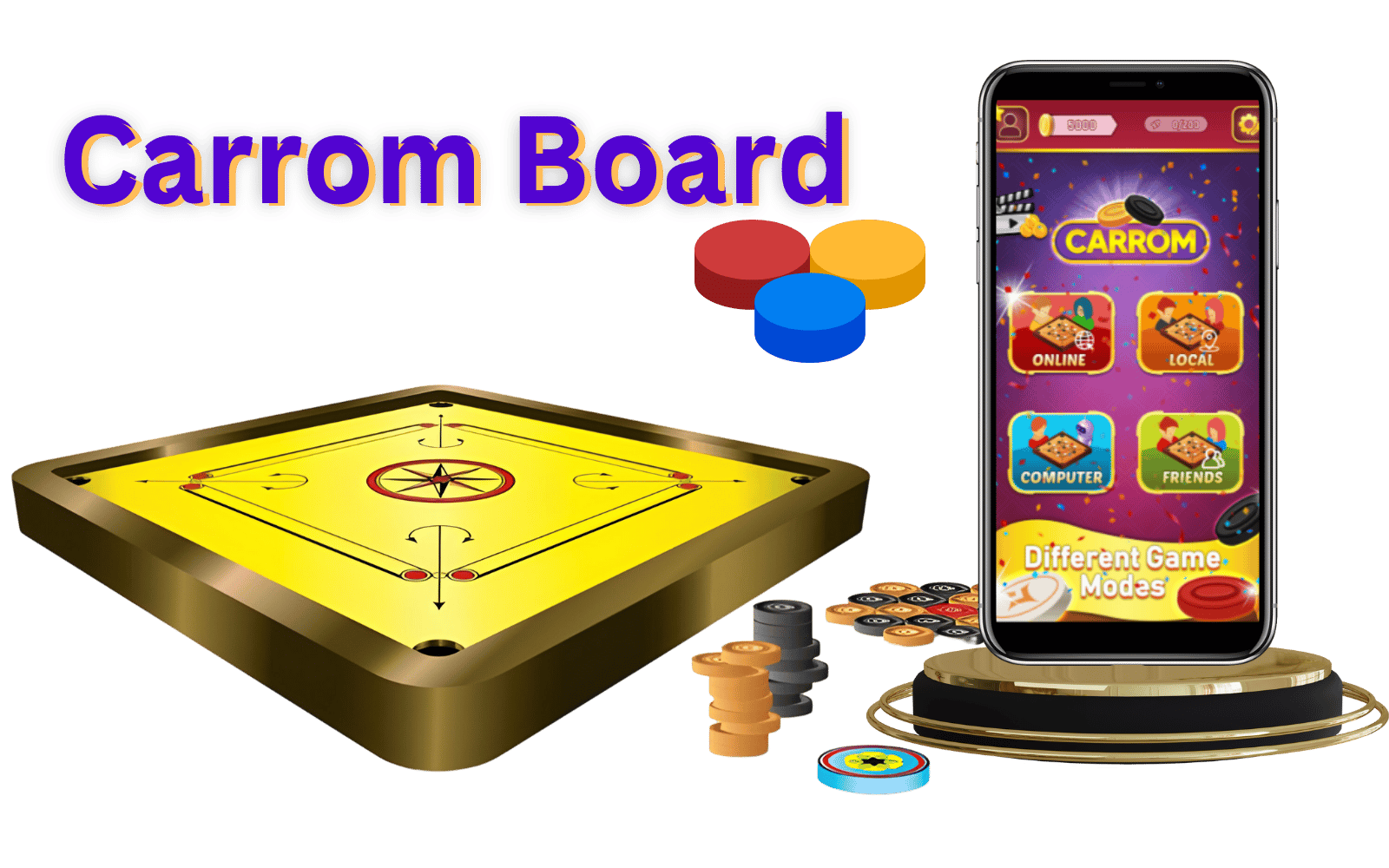 Carrom Board Game Development