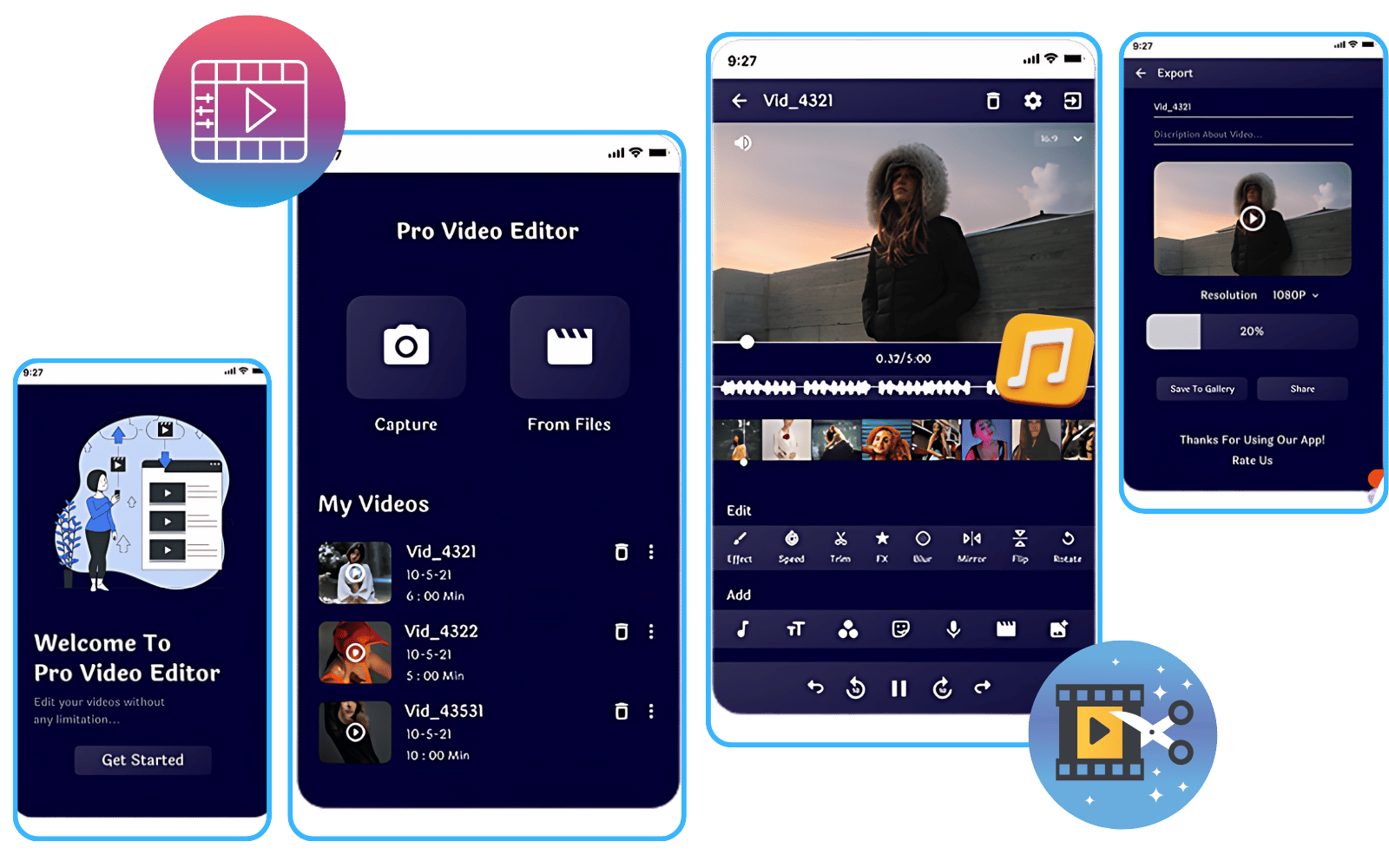 Pro Video Editor App Development Company