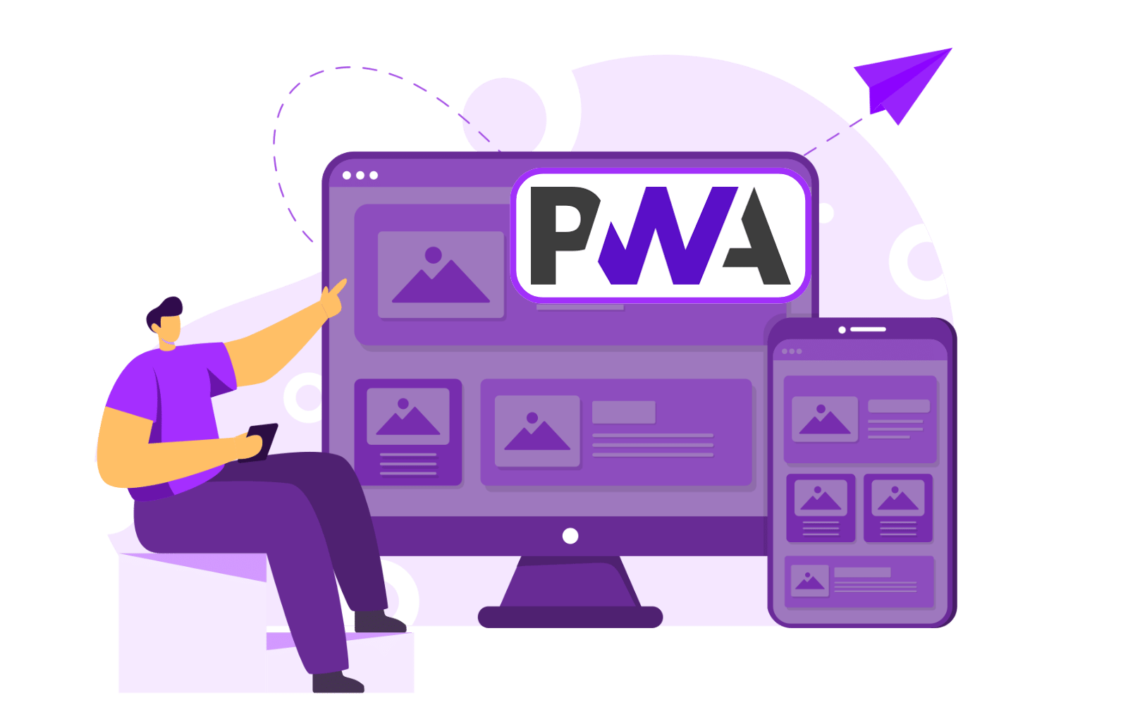 Progressive web app development