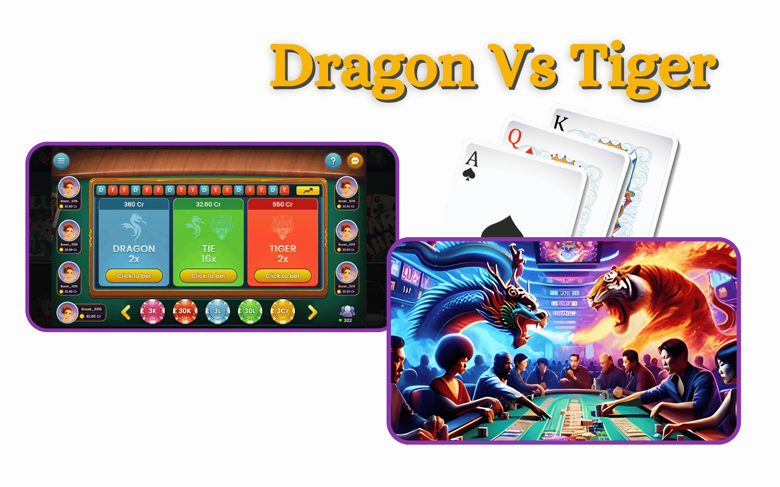 Dragon Tiger Game Development