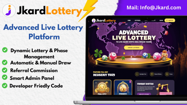 Advance Live Lottery Platform