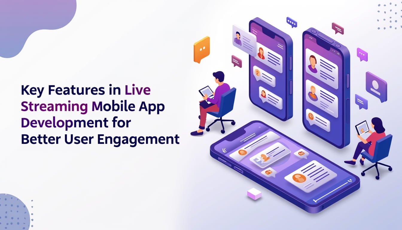 Key Features in Live Streaming Mobile App Development for Better User Engagement