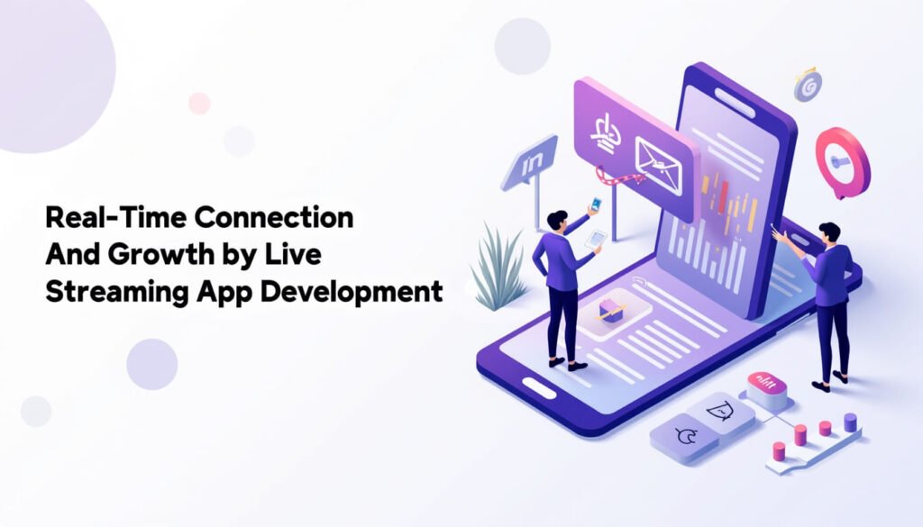 Real-Time Connection and Growth by Live Streaming App Development