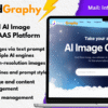 Advanced AI Image Generator SAAS Platform