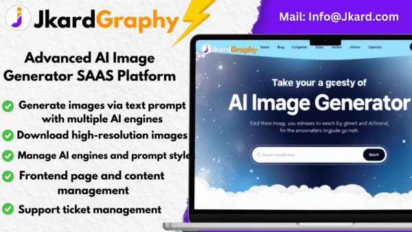 Advanced AI Image Generator SAAS Platform